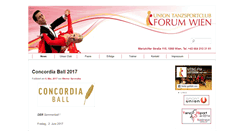 Desktop Screenshot of forumwien.at